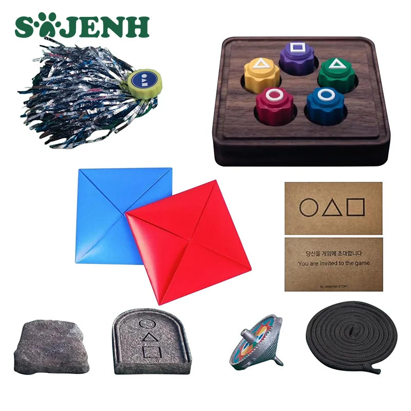 Kit jeux Squid Game complet