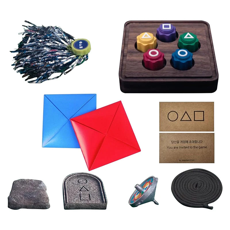 Kit jeux Squid Game complet